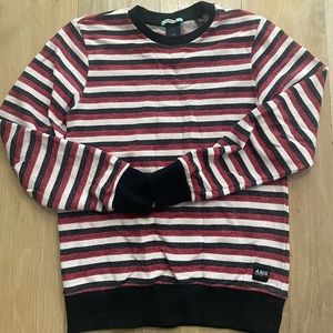 Scotch & Soda Men’s Small Sunsational AMS Red, Black, and White Crew Sweatshirt